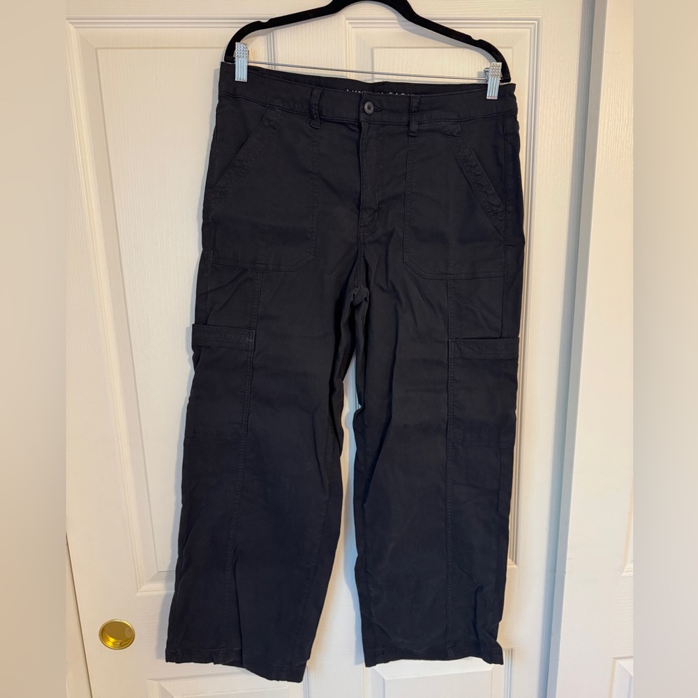 American Eagle Stretch High-Rise Utility Stovepipe Pant - Picture 4 of 7